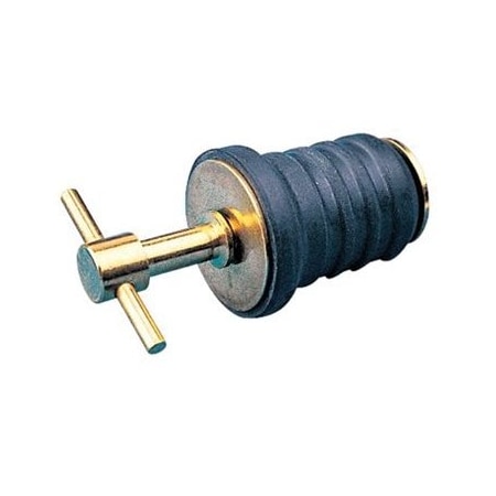 Sea-Dog Plug-1.25 T-Handle Brass, No 520082-1 520082-1